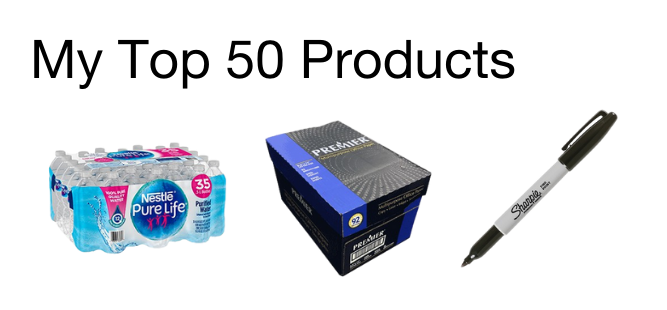 My Top 50 Products